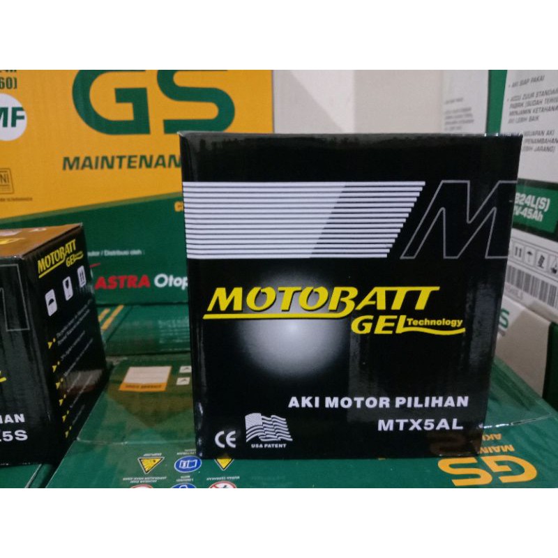 Aki motor-accu motor motobatt Mtx5al