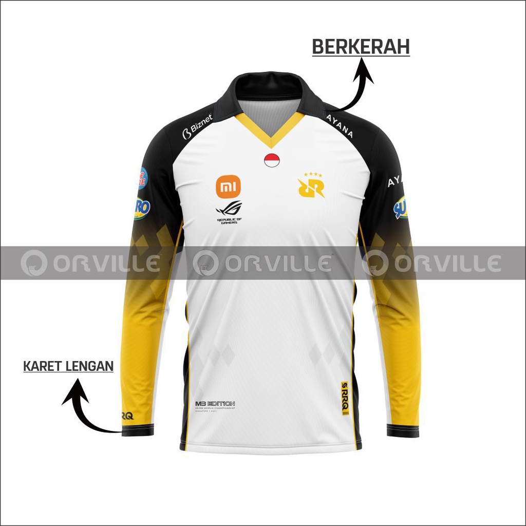 JERSEY RRQ M3 SPESIAL EDITION TERBARU 2021 / FREE NICKNAME / FREE STICKER