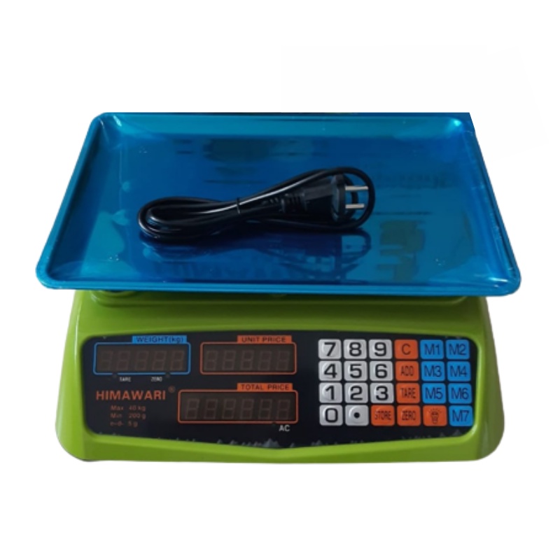 Timbangan Buah Digital 30 Kg/Digital Computing Scale Double Display