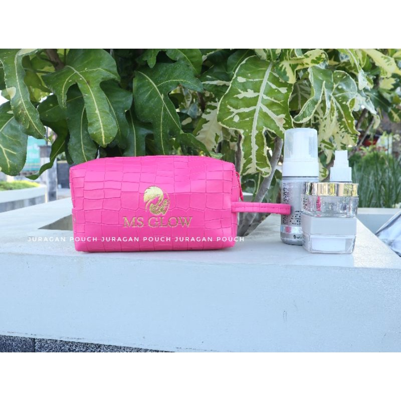 (minimal order 100 pc)pouch ms glow/tas ms glow/box ms glow/pouch skincare/tas skincare/pouch kosmet