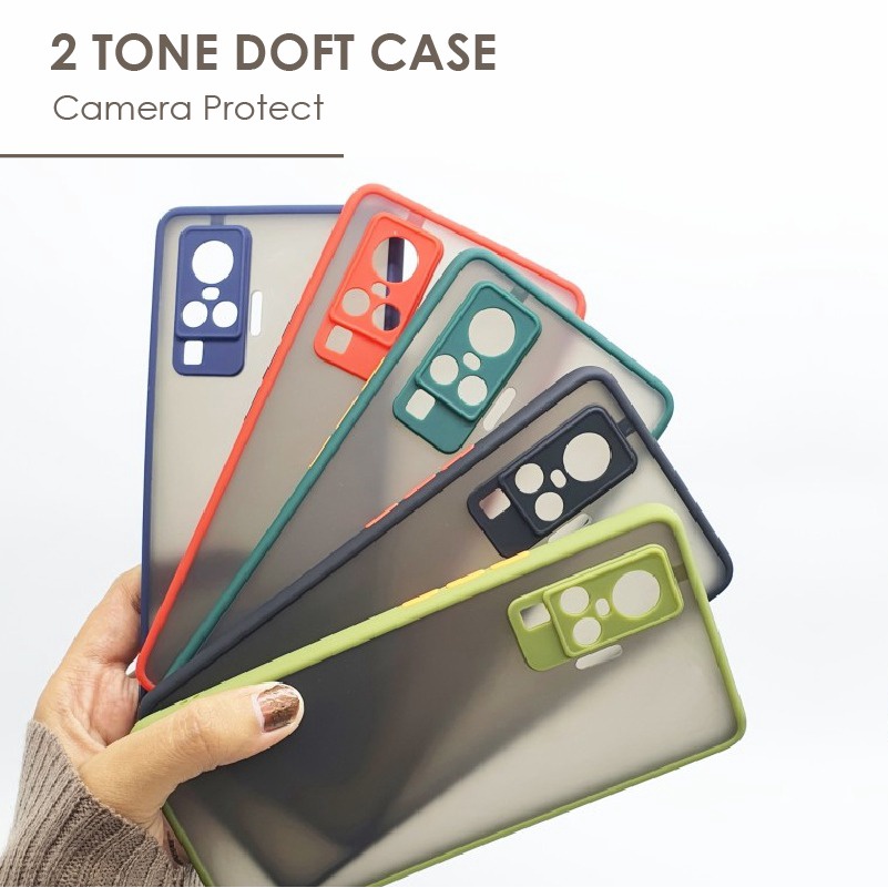 CASE HP OPPO A5 / A12 SOFTCASE DOVE MATTE PLUS PELINDUNG CAMERA