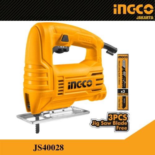 MESIN GERGAJI TANGAN JIGSAW INGCO 400 WATT / JIG SAW INGCO JS40028