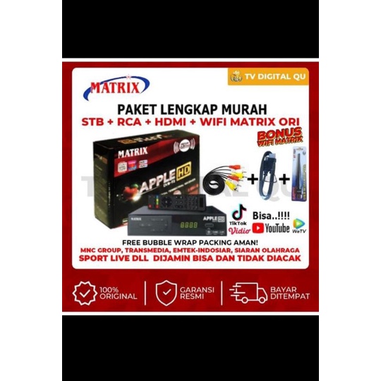 set top box DVB T2 MATRIX