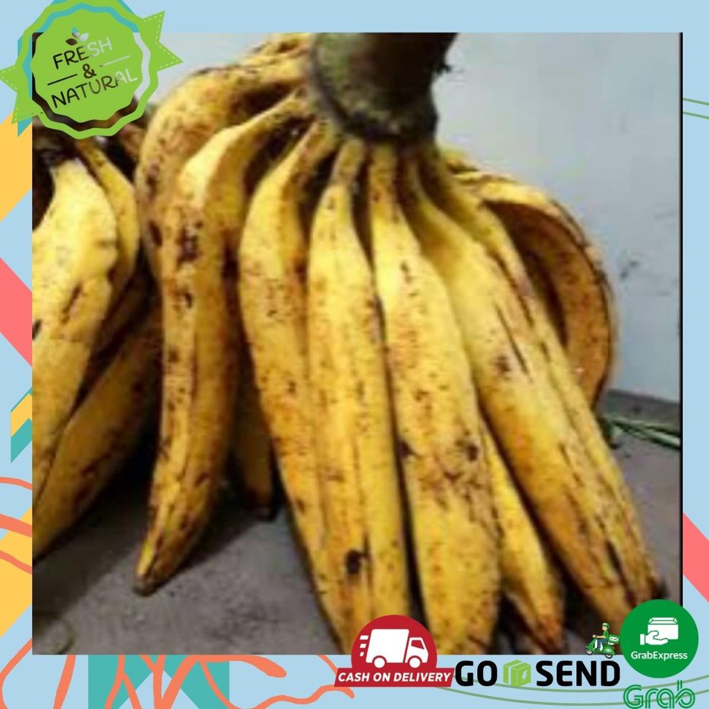 PISANG TANDUK BUAH BUAHAN SEGAR