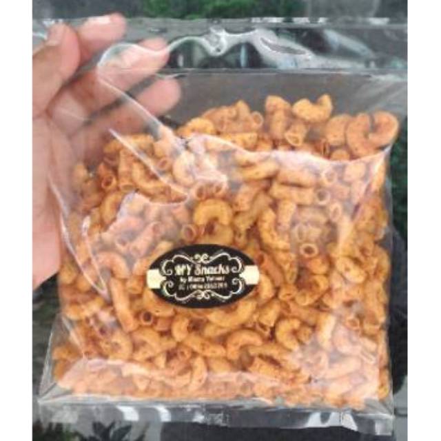 

Makaroni Bantet Kriuk Pedas/ Asin