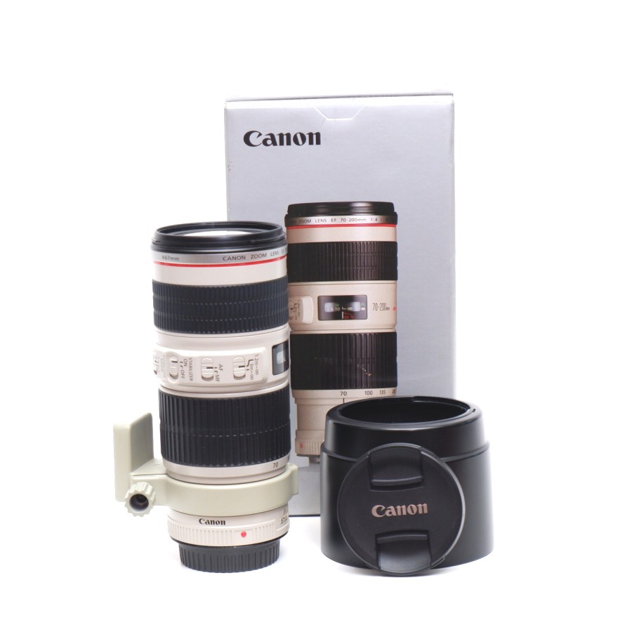 Lensa Canon EF 70-200 f4 L IS Bekas Original Like New Profesional Pemula Lens
