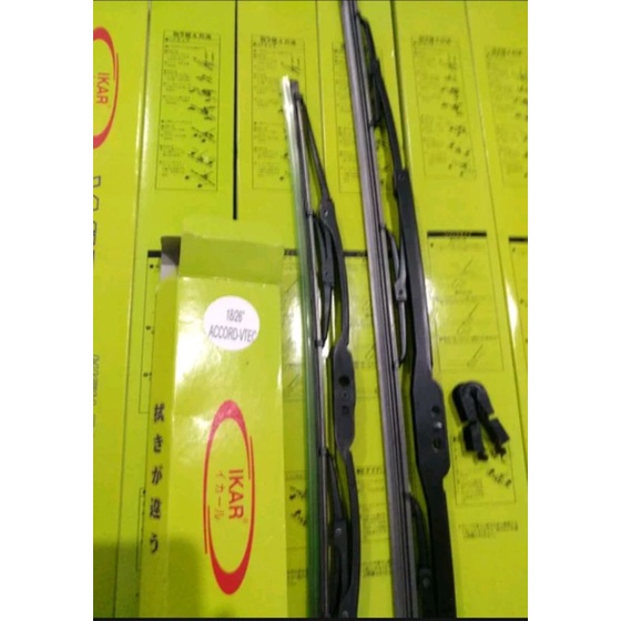 wiper Blade depan honda accord vtec 18-26 inch set 2pc