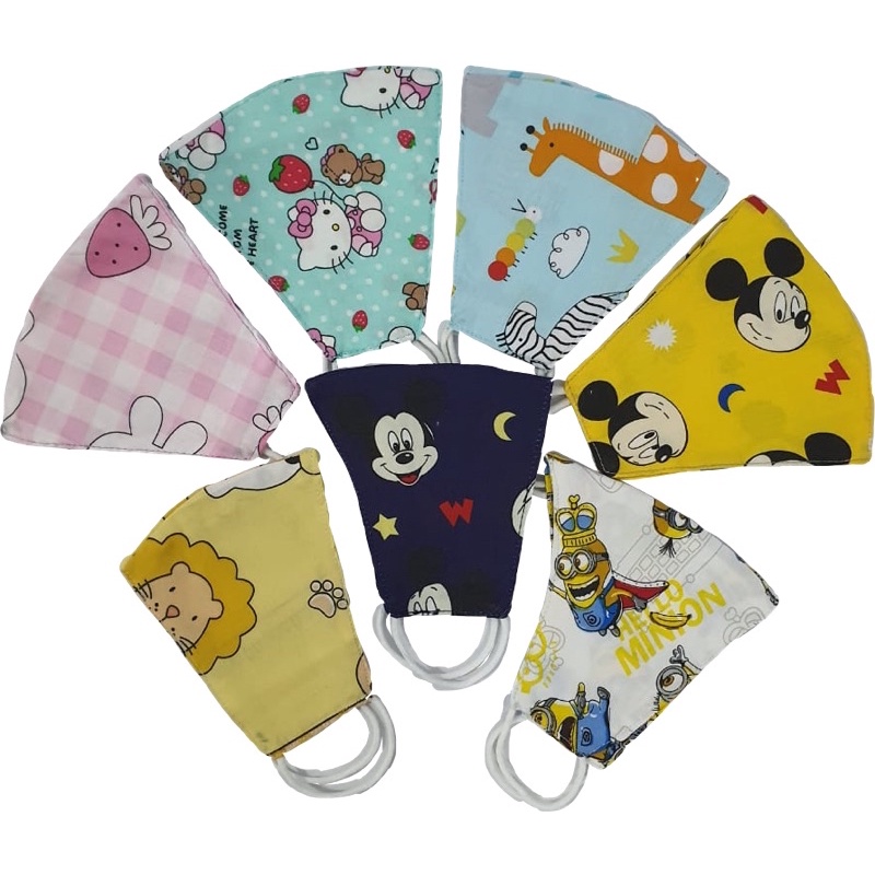 NAMALE Masker Anak (1 Pack Isi 7 Pcs)