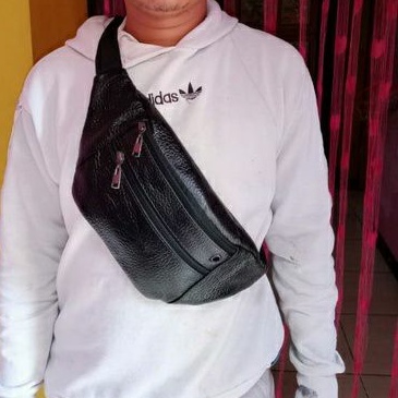 TAS WEISTBAG  PRIA KULIT ASLI KULIT SAPI PRODUKSI GARUT