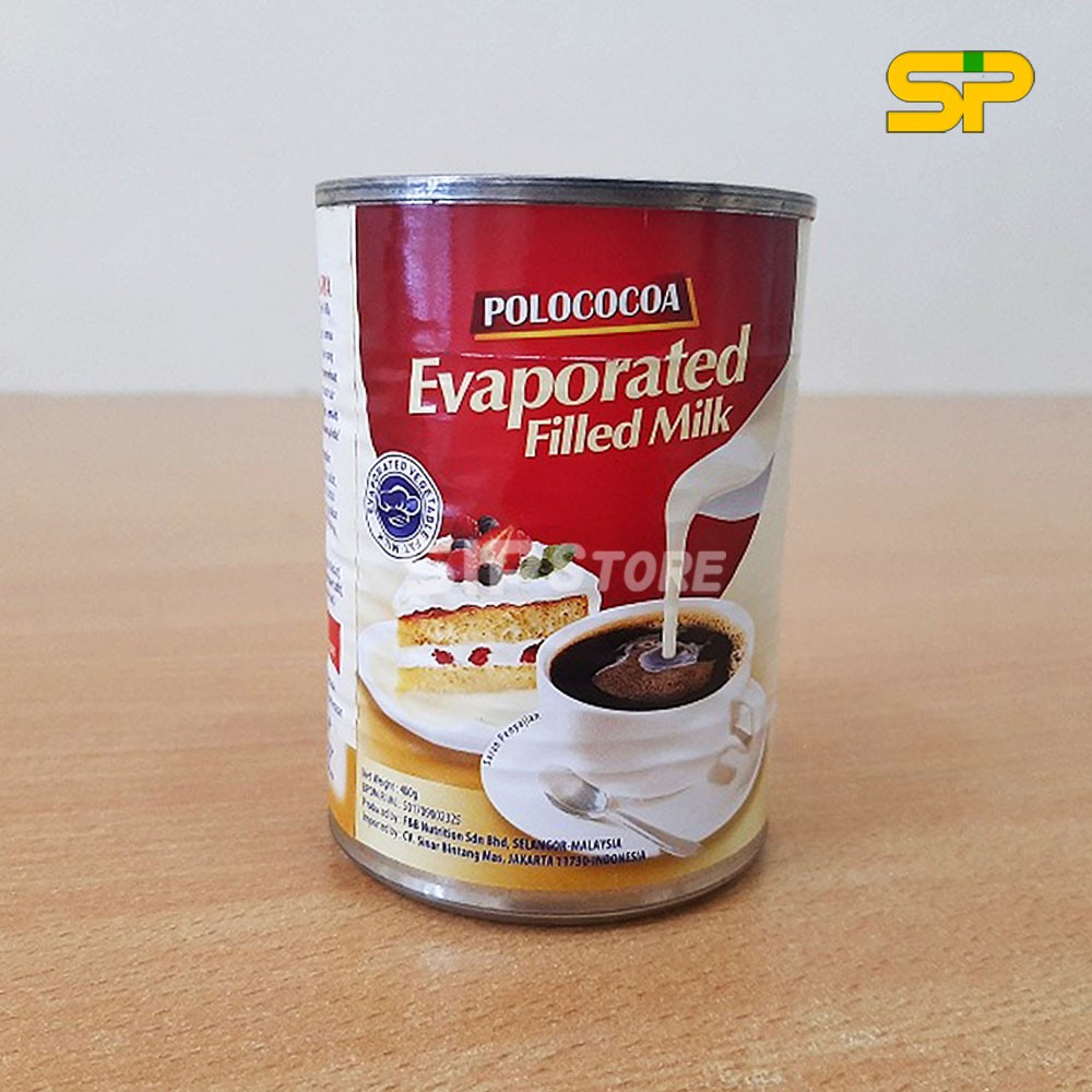 POLOCOCOA Susu Evaporasi / Evaporated Milk 400gr / Setara Carnation