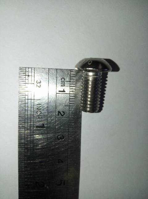 Button L M8 X 16 (1.6cm)stainless 304