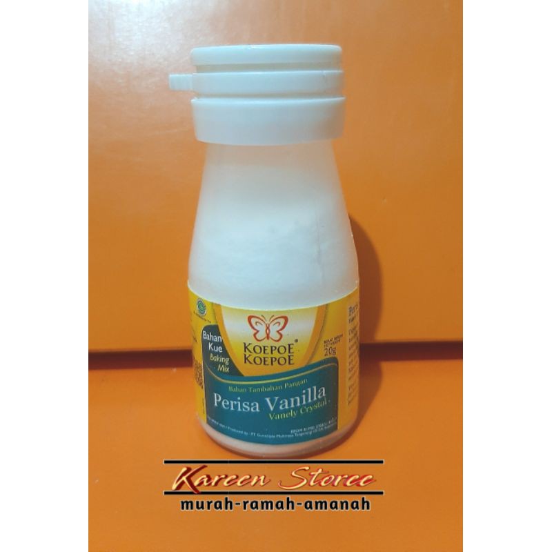 

Perisa Vanilla bubuk merk Kupu-Kupu 20gr