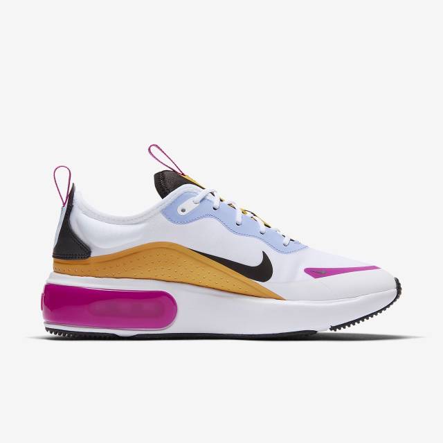white black and pink nike air max