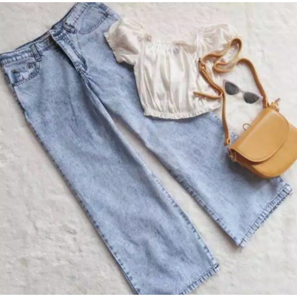 KBR STORE - KULOT JEANS SNOW SYAKIRA