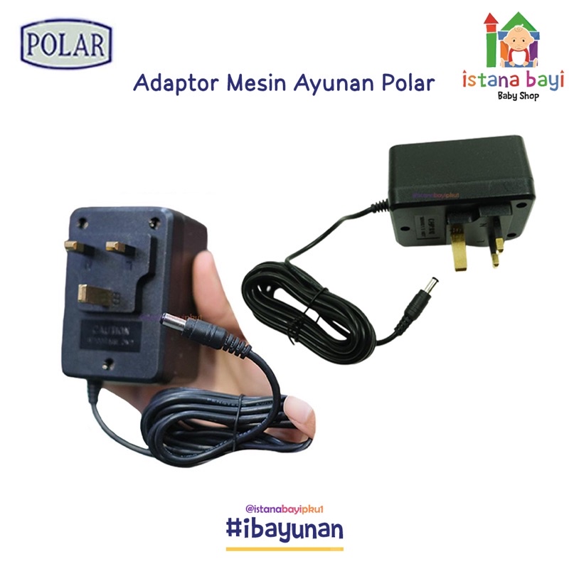 Adaptor Ayunan Otomatis/Ayunan electrik/Buayan bayi FREE BUBBLE WRAP