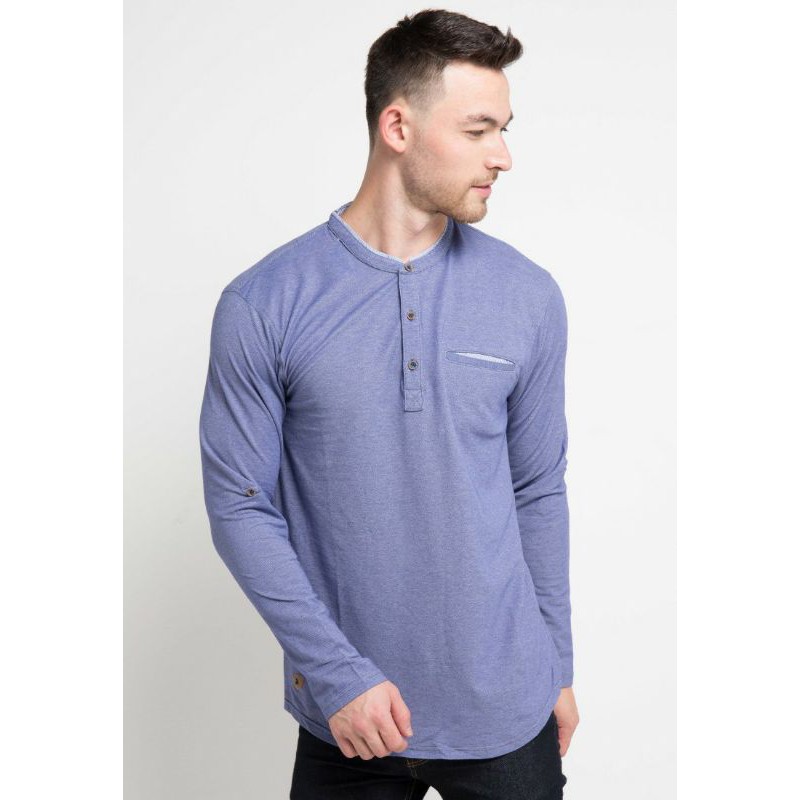 Lois Jeans original kaos pria lengan panjang