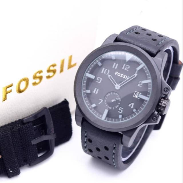 JAM TANGAN PRIA FREE TALI KANVAS