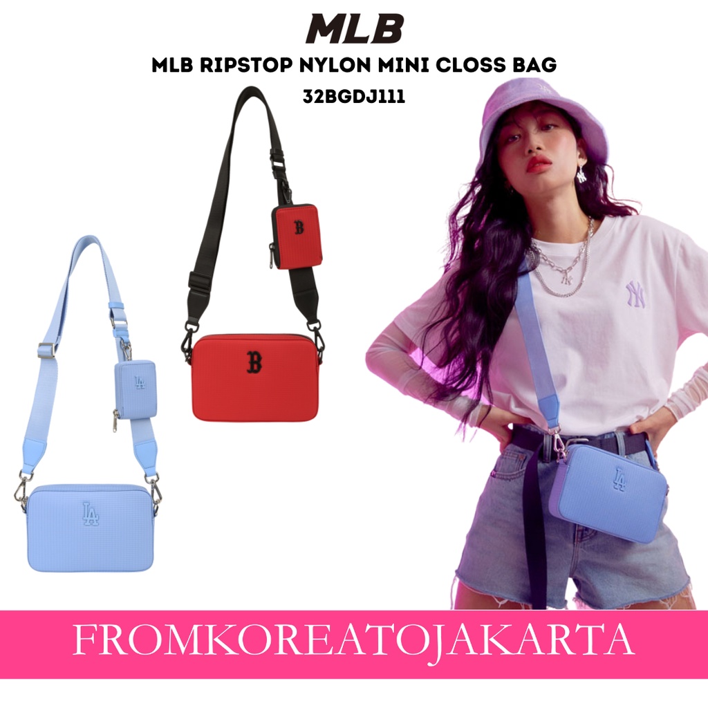 MLB RIPSTOP NYLON MINI CLOSS BAG 32BGDJ111