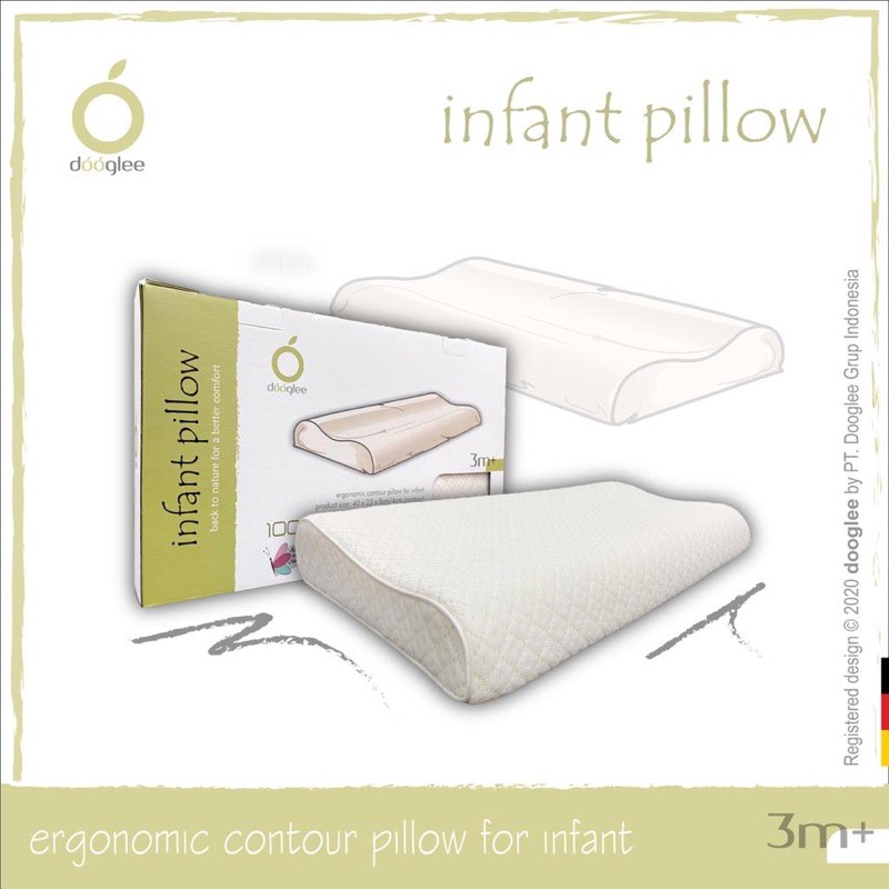 dooglee infant contour pillow