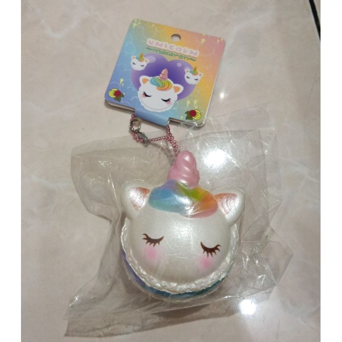 punimaru unicorn macaron squishy