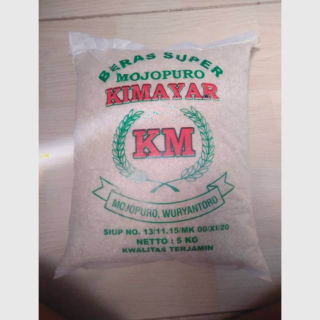 

beras super mojopuro kimayar