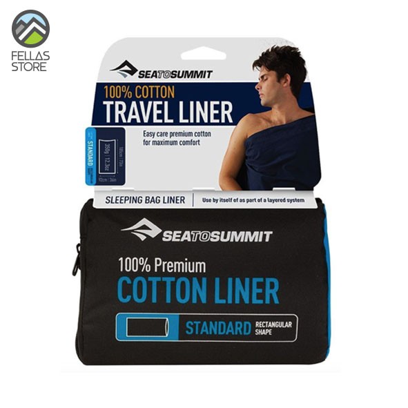 Sea To Summit - 100% Cotton Travel Liner - Rectangular