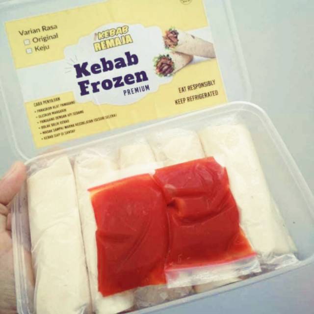 

Kebab frozen