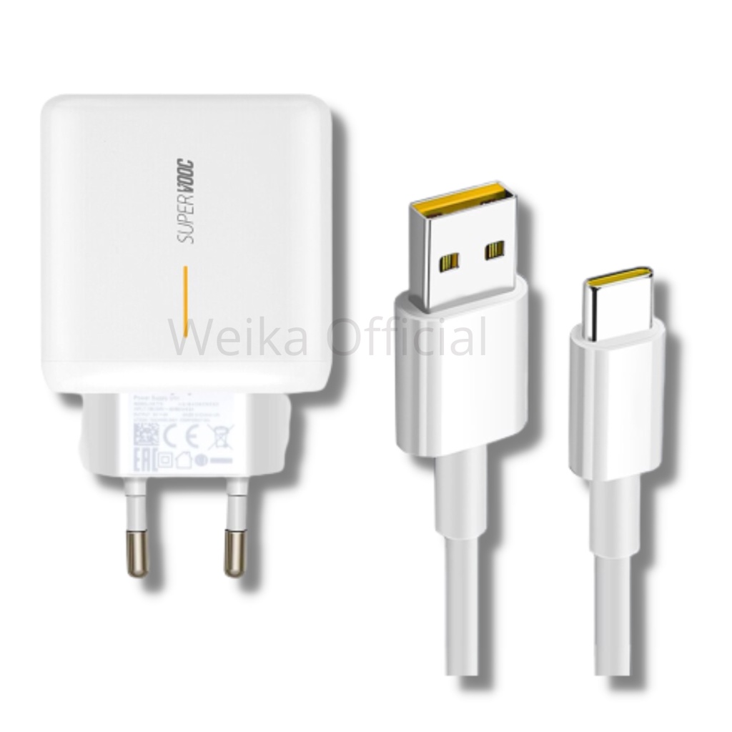 Charger REALME 65 Watt USB to C SuperVooc/Type C to Type C SuperDart