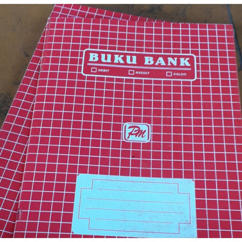 

Buku bank ukuran folio harga untuk 10 buku.