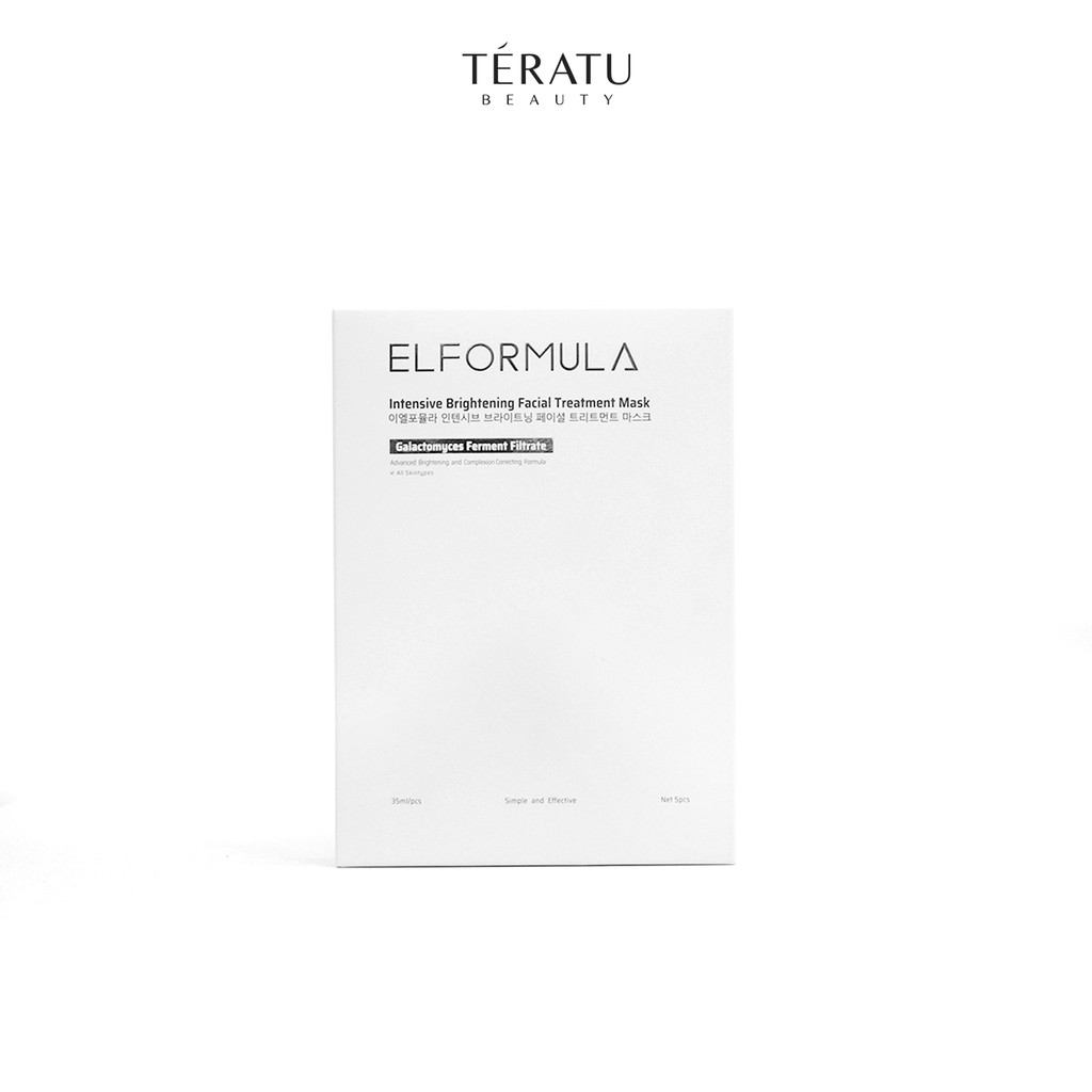 

Teratu Beauty x (Box) Elformula Intensive Brightening Facial Treatment Mask (Box)