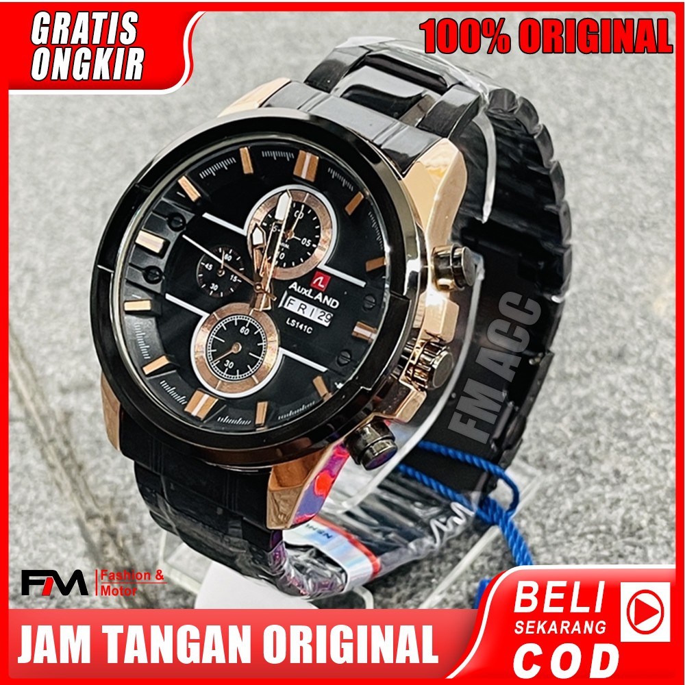 Jam Tangan Pria Terbaru Model AuxLand  Fashion Pria gratis Box Jam