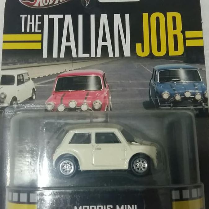 hot wheels morris mini italian job