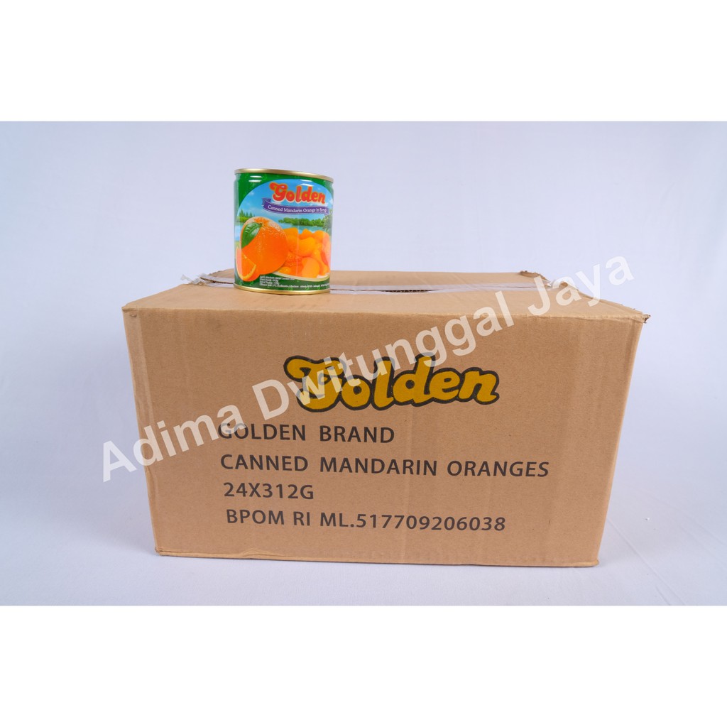 Jeruk Mandarin / Mandarin Orange Golden 24x312gr - Karton