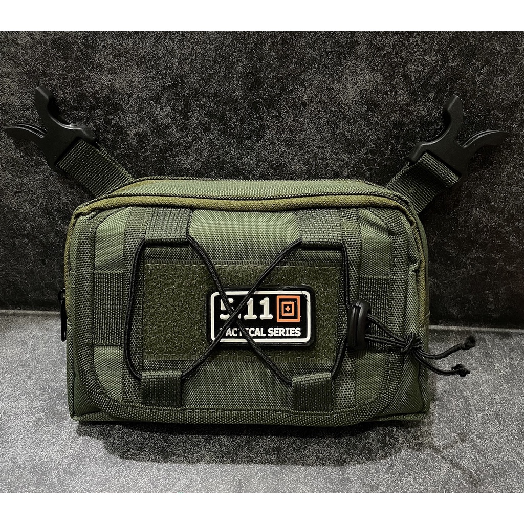 Tas Dada 5.11 Hijau - Tas 5.11 Import - Tas Import 5.11 Dada - Tas Selempang Pria