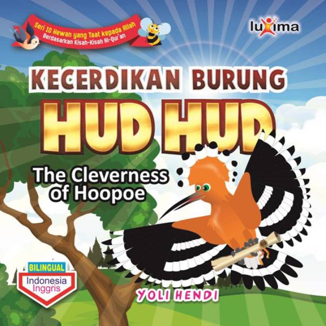 Buku Cerita Fabel islami Kecerdikan Burung Hud Hud