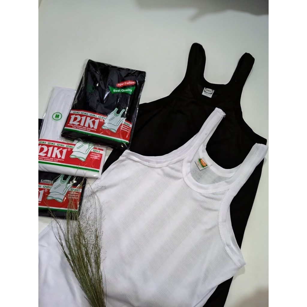 3 PCS Singlet Kaos Dalam Pria Kaos singlet Pria RIKI