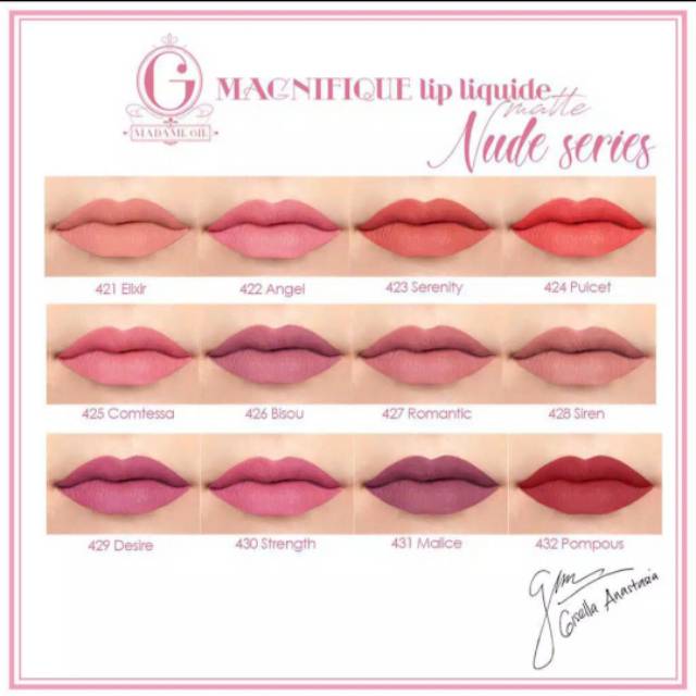 LIP CREAM MADAME GIE ORIGINAL BPOM