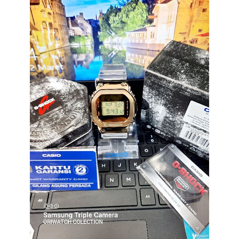 jam tangan Casio G-SHOCK GM-5600SG-9DR Original