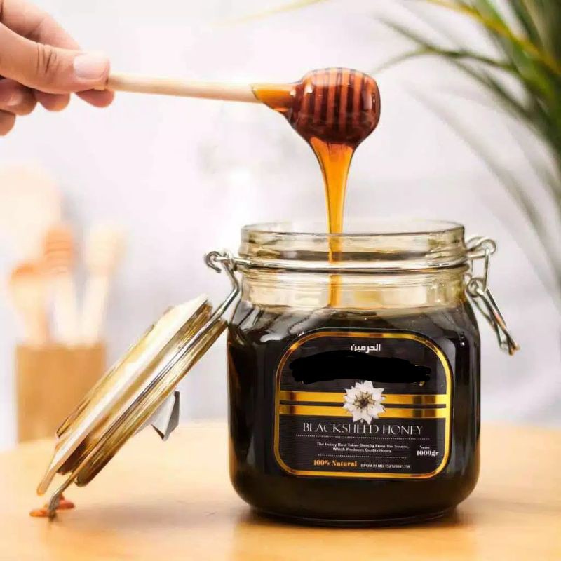 

Madu Habbatussauda Asli | Blackseed Honey | Madu 1 kg
