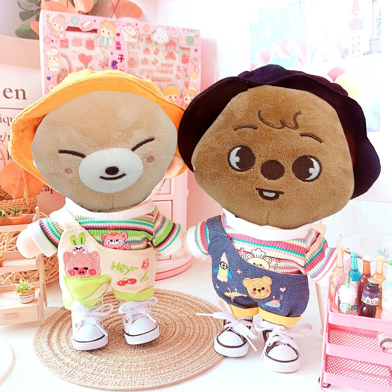 Skzoo Clothes Stray Kids Plush Toys Plushies Canvas Shoes Kawaii Skz&stay Stuffed Animal Plushies Co