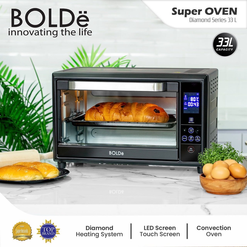 BOLDe OVEN DIGITAL 33 LITER