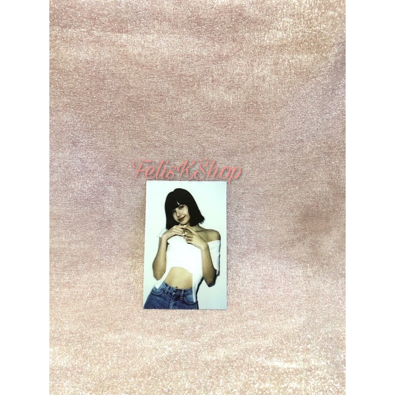 Photocard Lisa Blackpink The Album