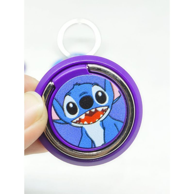 Ring Holder Motif Cartoon for ALL Smartphone