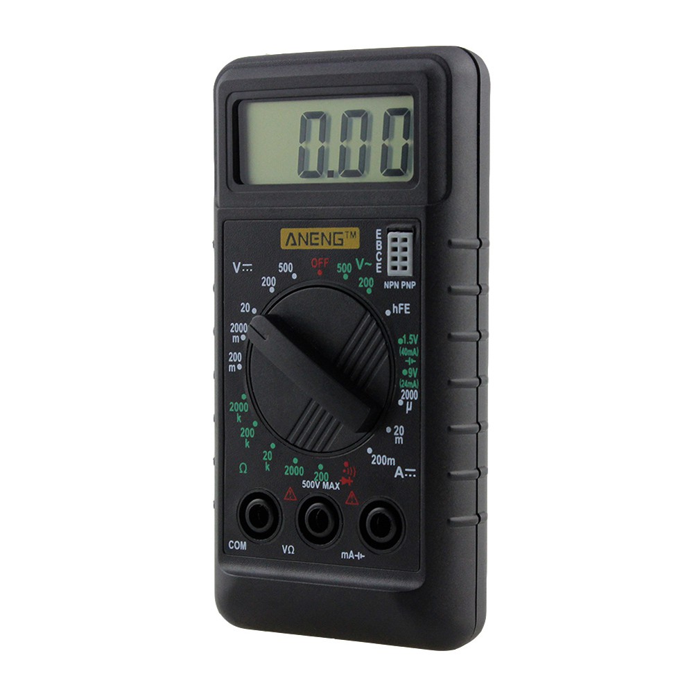 MOJITO Mini Pocket DMM Digital Multi Meter OHM Test Voltmeter Ammeter with Buzzer #MD