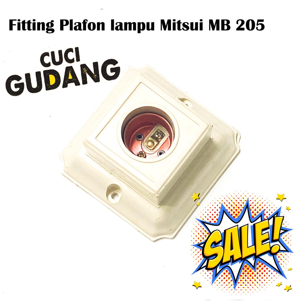 Fitting Plafon lampu Mitsui MB 205 - Fitting Lampu Ruangan