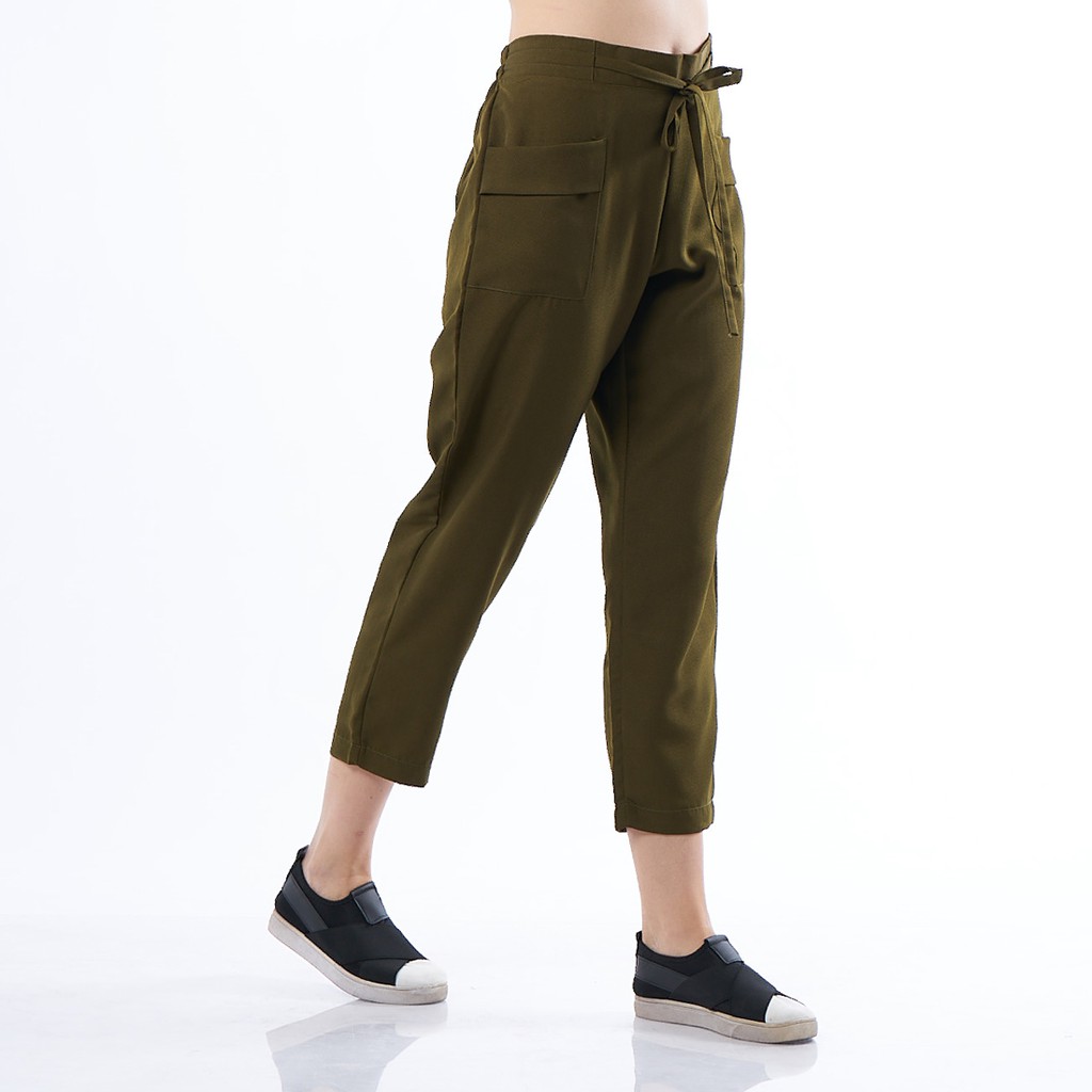 Ie demode Celana Panjang Wanita Meriel C 19 Army Shopee Ie demode Celana Panjang Wanita Meriel C 19 Army Shopee
