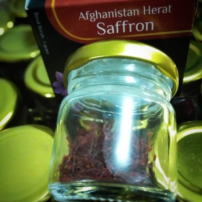 

Saffron Extra Super Negin Organik Asal Afghanistan 1Gr