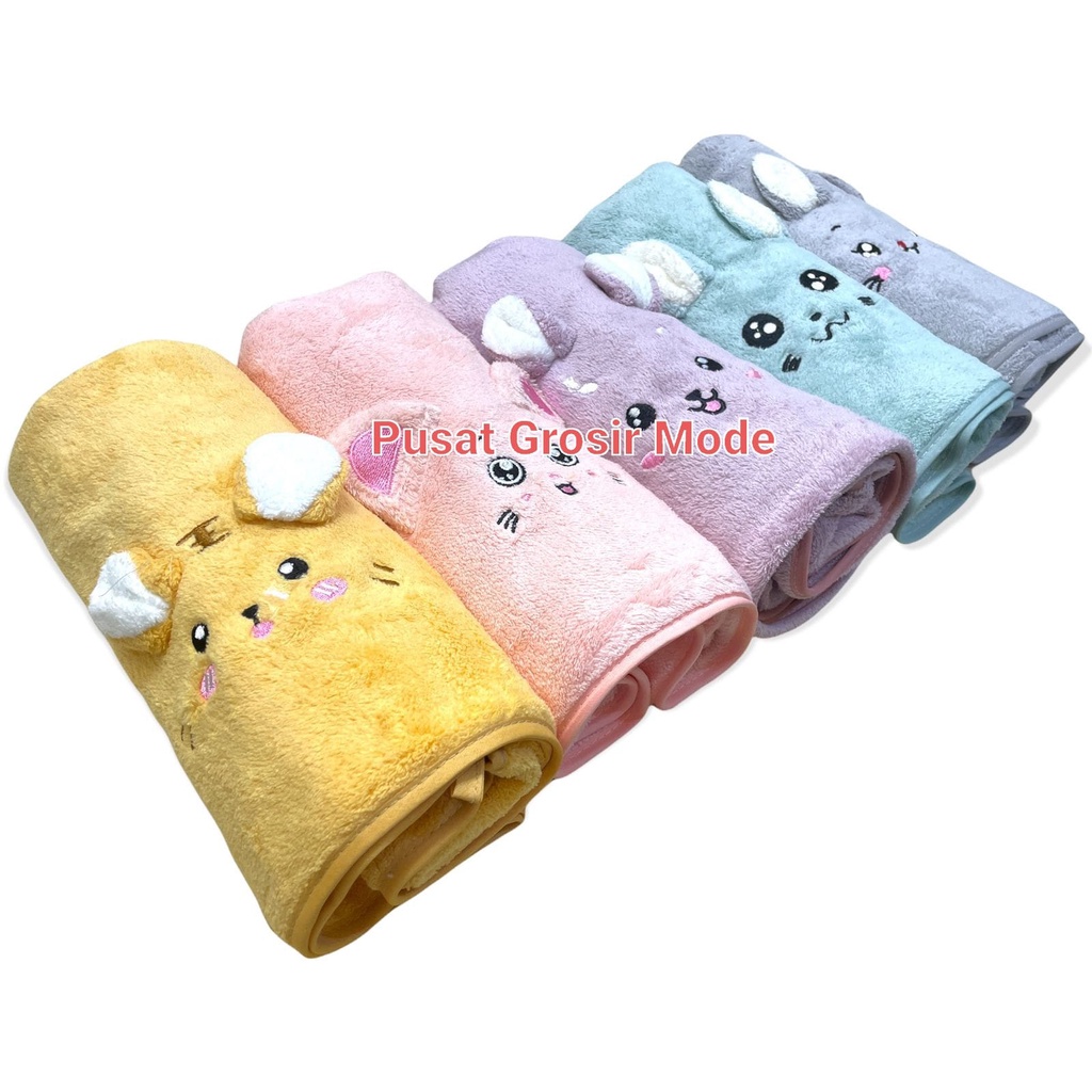 Cotton Candy Towel Handuk Bayi Anak Microfiber Super Lembut Baby Towel PGM HD02