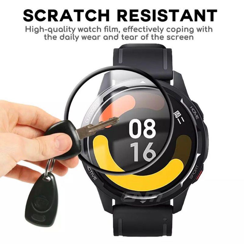 Xiaomi Watch S1 / S1 Active Anti Gores Screen Protector Full Cover PET Screen