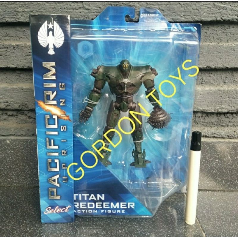 pacific rim up rising titan redeemer original marvel select new moc